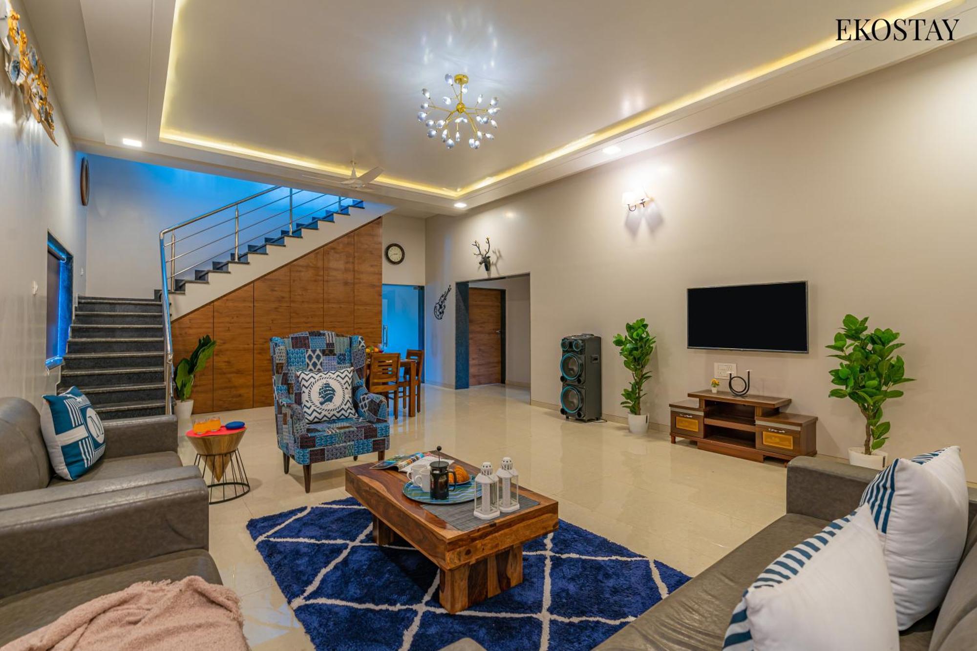 Ekostay Gold Palm Estate I Cricket Turf I Rain Dance I 2 Acre Property Karjat Eksteriør billede
