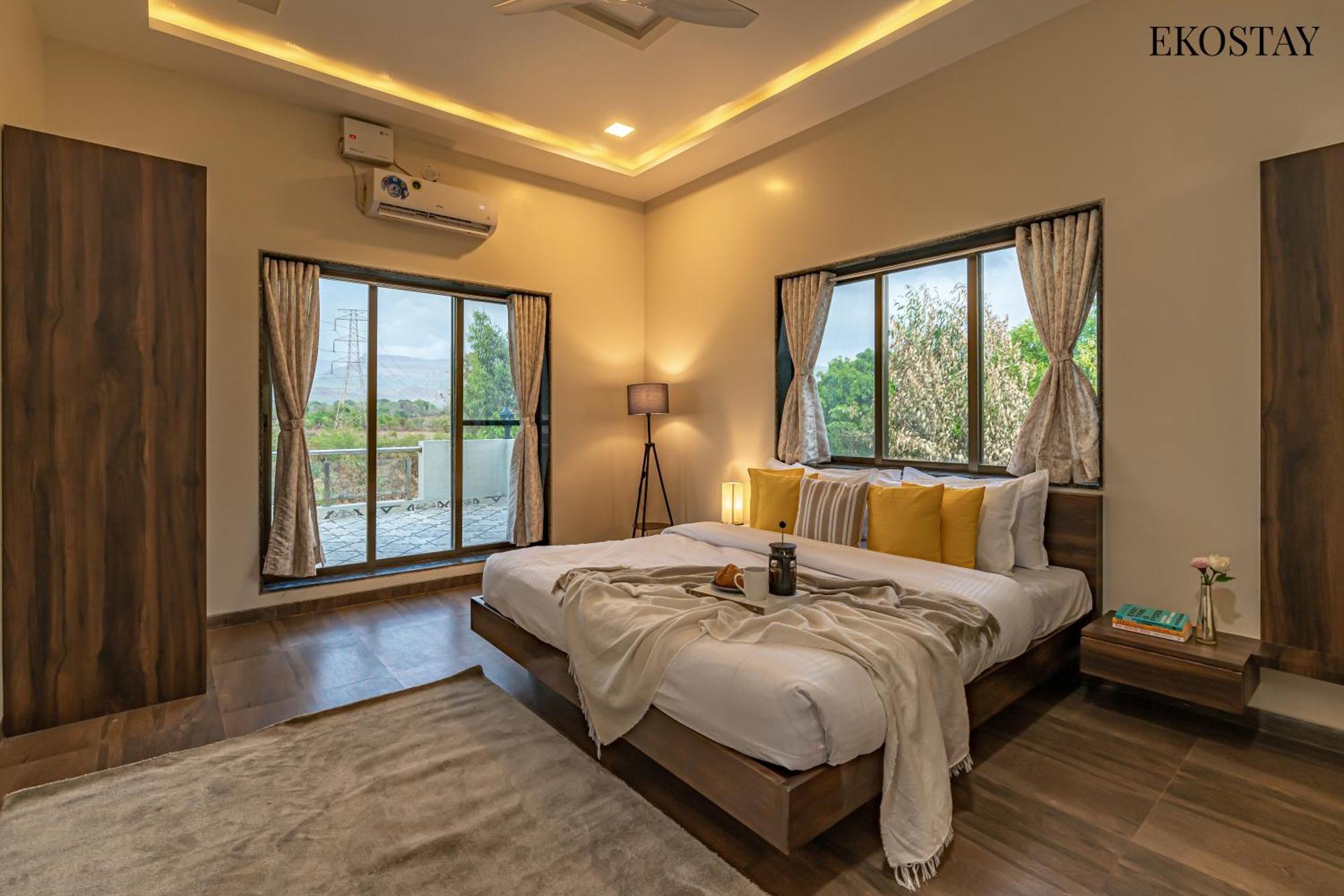 Ekostay Gold Palm Estate I Cricket Turf I Rain Dance I 2 Acre Property Karjat Eksteriør billede