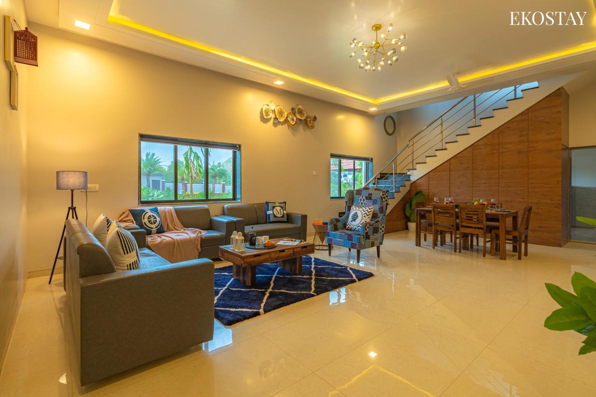 Ekostay Gold Palm Estate I Cricket Turf I Rain Dance I 2 Acre Property Karjat Eksteriør billede