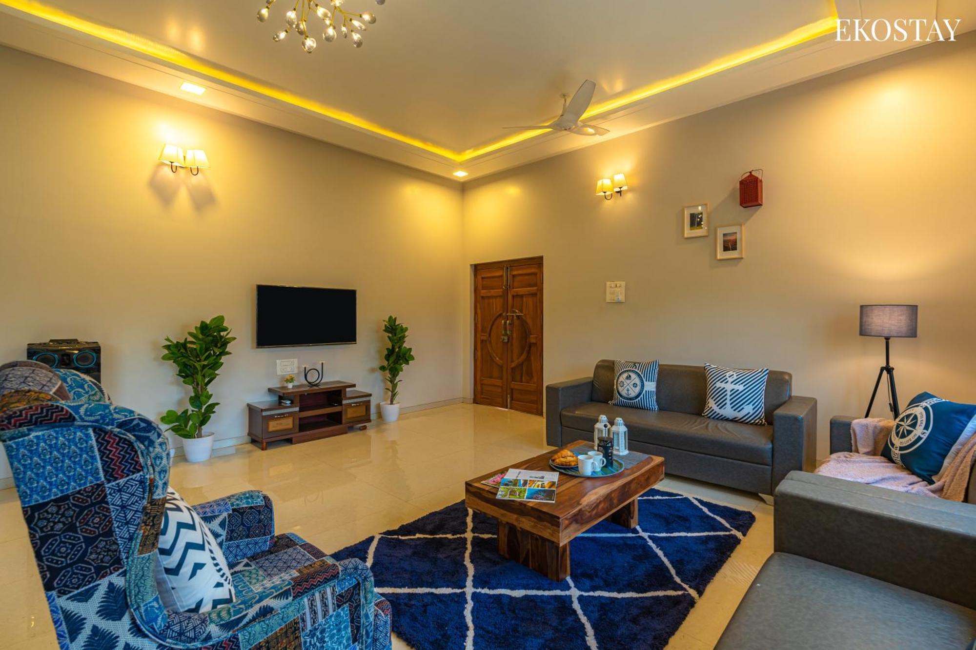 Ekostay Gold Palm Estate I Cricket Turf I Rain Dance I 2 Acre Property Karjat Eksteriør billede