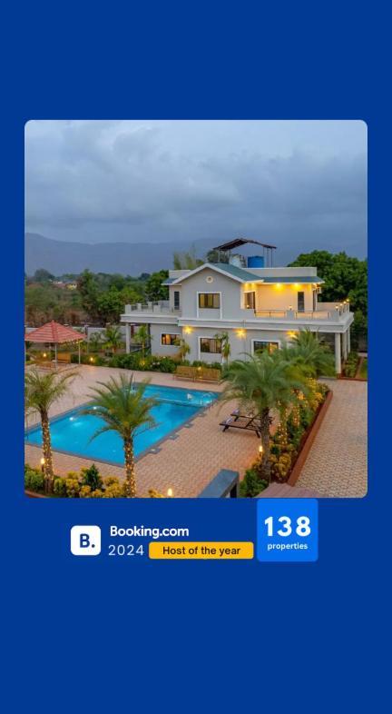 Ekostay Gold Palm Estate I Cricket Turf I Rain Dance I 2 Acre Property Karjat Eksteriør billede